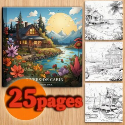 หนังสือระบายสีธีมสนามริมทะเล