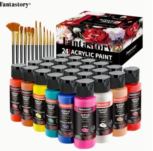ชุดสีอะคริลิค-24-สี-Fantastory