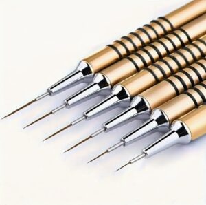 ชุดแปรงทาเจลยูวี-6-ชิ้น-แปรงวาดเส้นยาวบาง-จุด-และปากกาสำหรับการออกแบบเล็บ.jpg ชุดแปรงทาเจลยูวี-6-ชิ้น