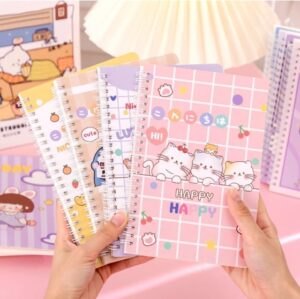 สมุดโน๊ตจิ๋ว-สมุดลายการ์ตูน-สมุดโน๊ตสันห่วงA5.jpg สมุดโน๊ตจิ๋ว สมุดลายการ์ตูน สมุดโน๊ตสันห่วงA5